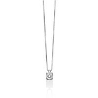 Collana Miluna Donna in Oro bianco Diamante 0.04 Ct CLD3993-004G7 - CLD3993-004G7